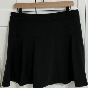 Athleta Skort: Black, Size 10, Athleisure